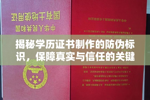 西平揭秘学历证书制作的防伪标识，保障真实与信任的关键