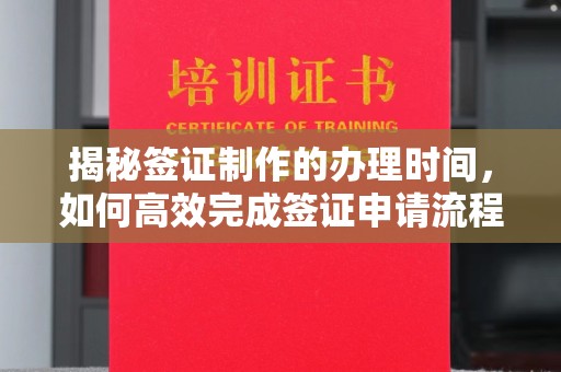 西平揭秘签证制作的办理时间，如何高效完成签证申请流程