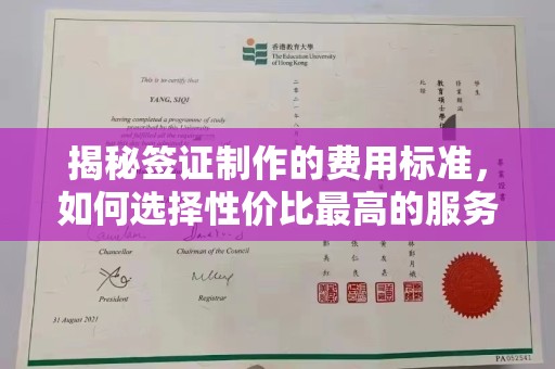 西平揭秘签证制作的费用标准，如何选择性价比最高的服务？