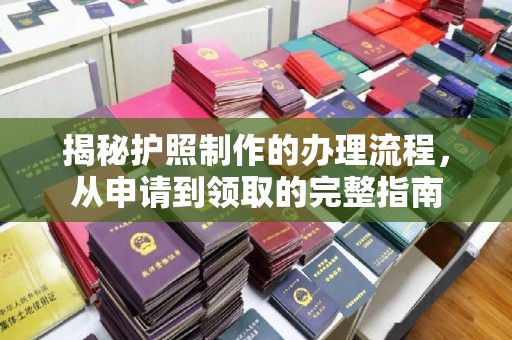西平揭秘护照制作的办理流程，从申请到领取的完整指南