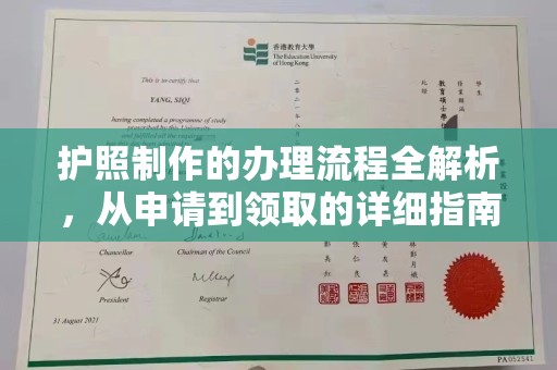 西平护照制作的办理流程全解析，从申请到领取的详细指南