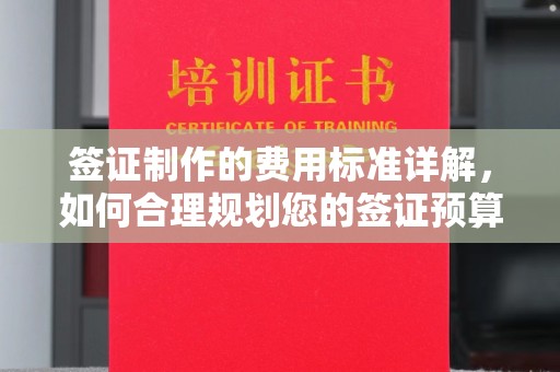 西平签证制作的费用标准详解，如何合理规划您的签证预算