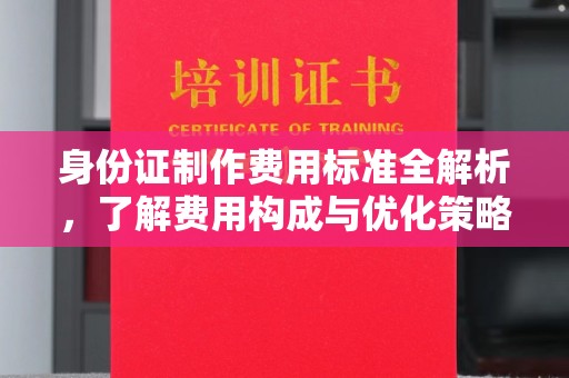 西平身份证制作费用标准全解析，了解费用构成与优化策略